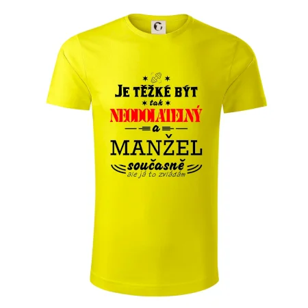 Je těžké být tak neodolatelný - manžel