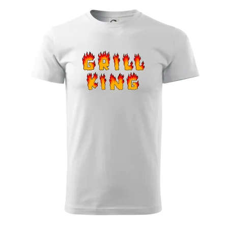 Grill King ohnivý nápis