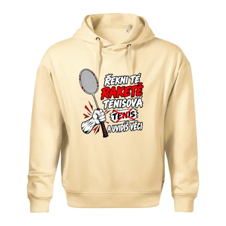 Badmintonová raketa není tenisová