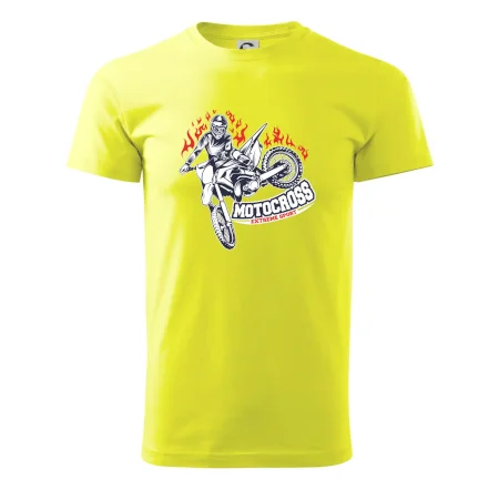 Motocross extreme sport fire