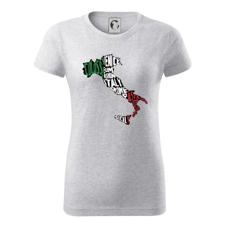 Mapy - názvy měst - Italie
