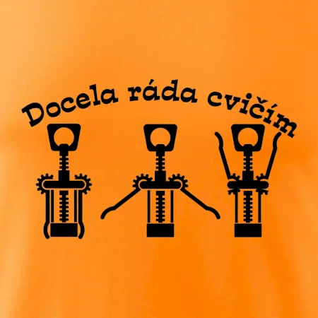 Docela ráda cvičím