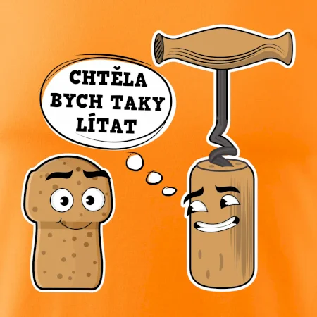 Zátka - chtěla bych taky lítat