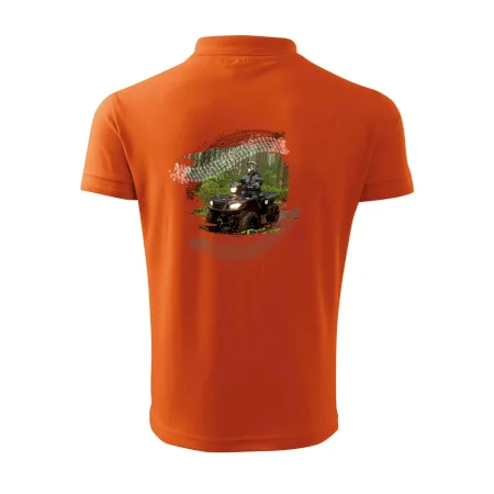 ATV čtyřkolka v lese