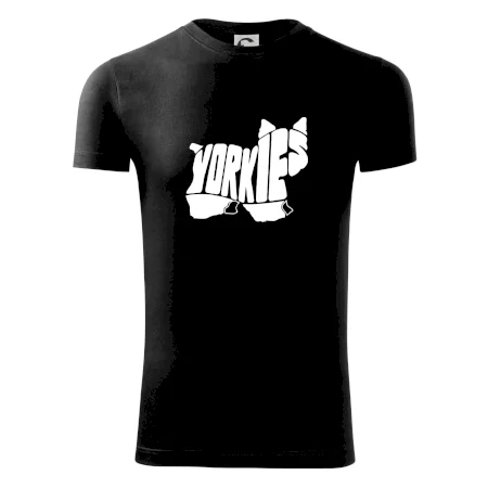 Jorkšírský teriér - Yorkie - Nápis v těle