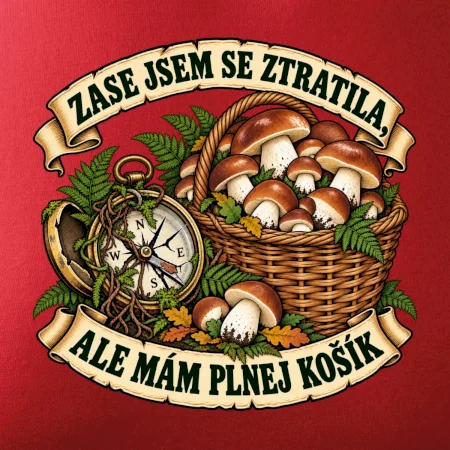 Zase jsem se ztratil, ale mám plnej košík