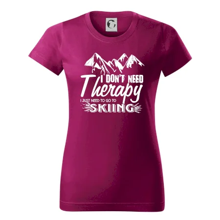 I dont need therapy - Skiing
