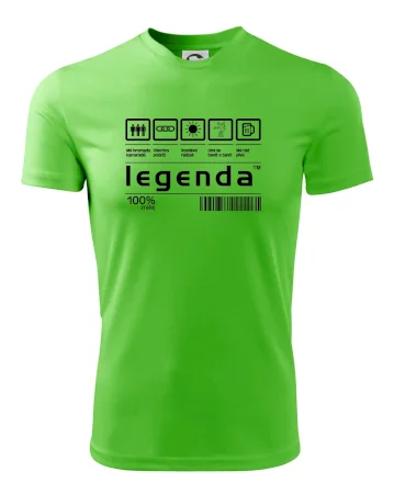 Čárový kód - Legenda