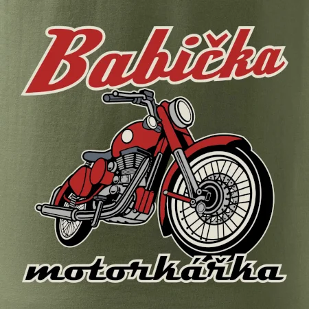 Dědeček / babička motorkář