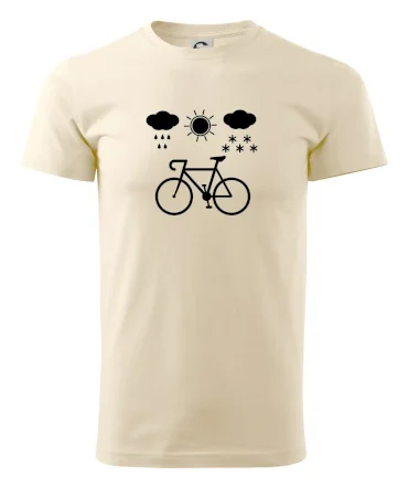 Cyklista za každého počasí