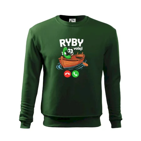 Karikatura ryby volají