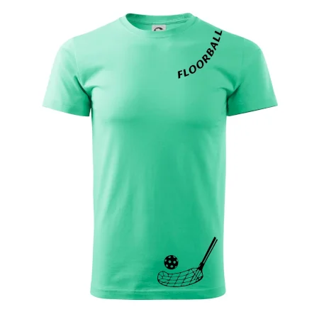 Floorball nápis šikmo