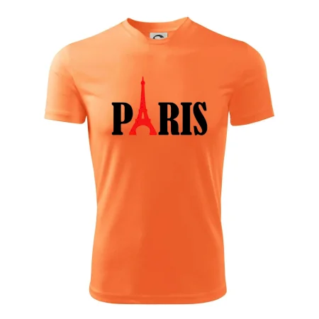 Paris nápis Eiffelova věž
