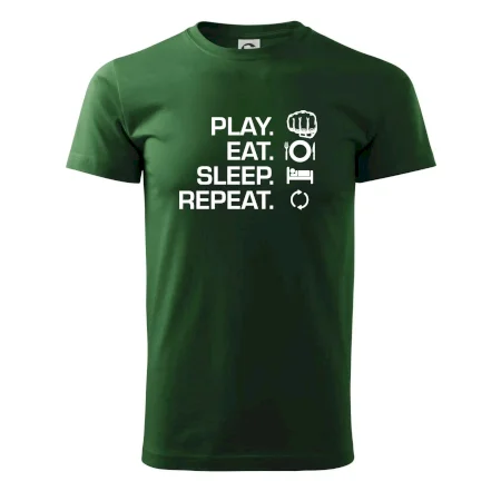 MMA eat sleep repeat