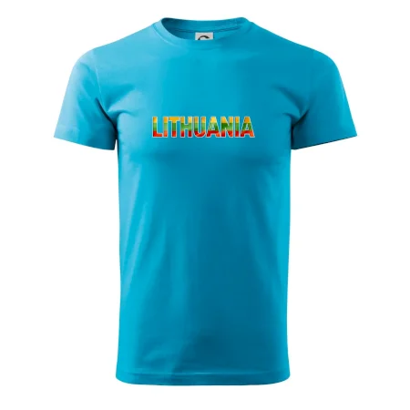 Lithuania - nápis vlajka