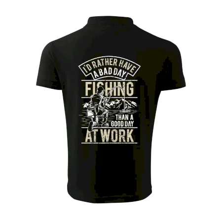 Fishing at work