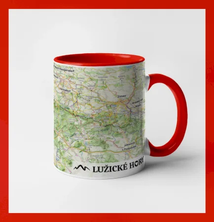 Hrnek - Lužické hory mapa