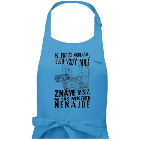 K řidiči náklaďáku buďte vždy milý