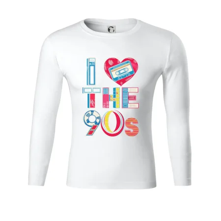 I love 90s - srdce a kazeta