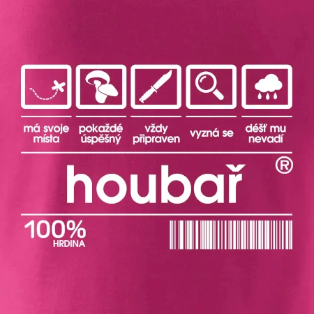 Čárový kód - Houbař