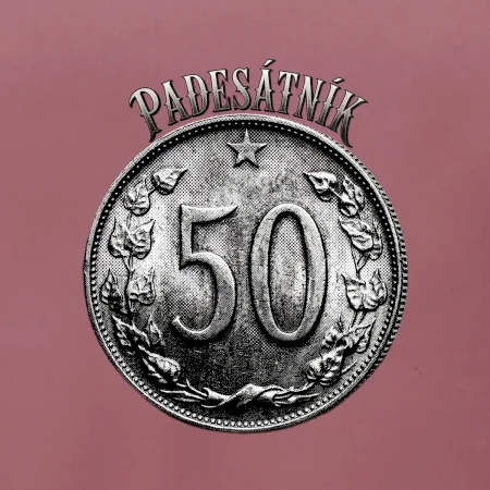 Padesátník 1963 - 1978 s nápisem