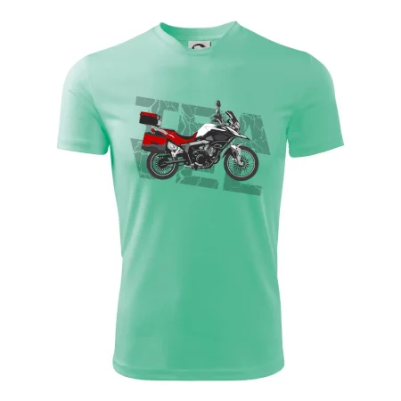 Cestovní enduro červená