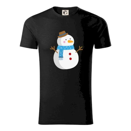 Sněhulák se šálou