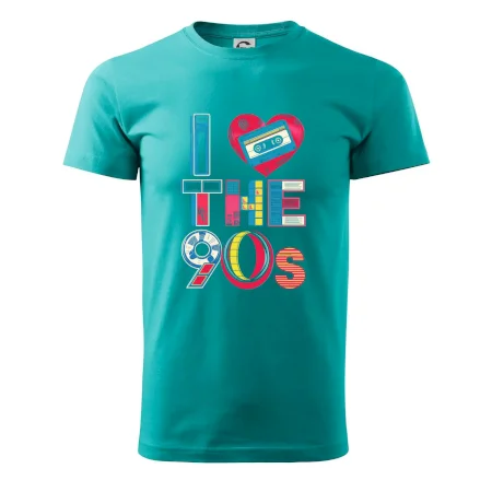 I love 90s - srdce a kazeta