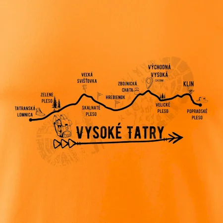 Vysoké Tatry - profil cesty