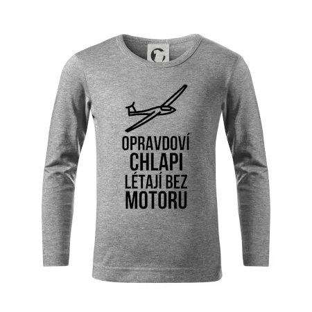 Opravdovi chlapi létají bez motoru