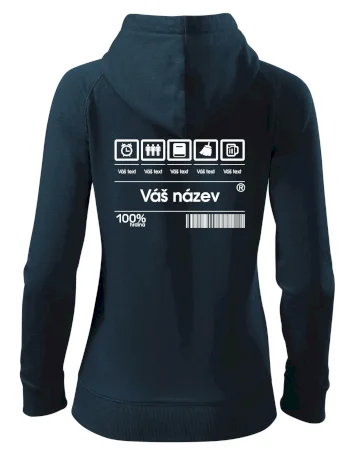 Čárový kód - Vlastní text