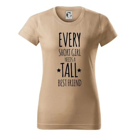 Every short girl needs a tall best friend
