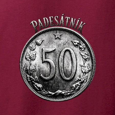 Padesátník 1963 - 1978 s nápisem