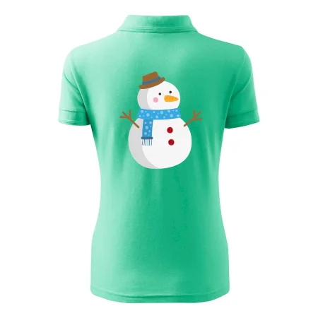 Sněhulák se šálou