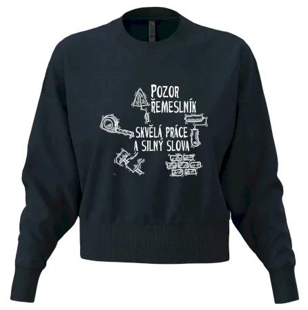 Pozor řemeslník skvělá práce silný slova