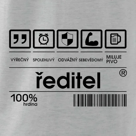 Čárový kód - Ředitel