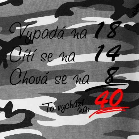 Vypadá, cítí se, chová se - 40 let