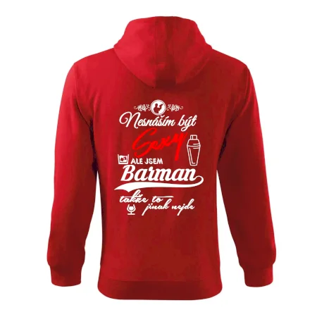 Nesnáším být sexy - nápis - barman / barmanka