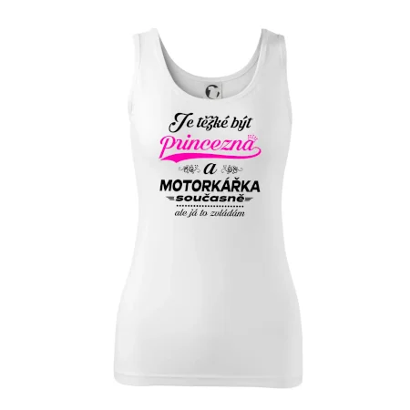 Je těžké být princezna - motorkářka