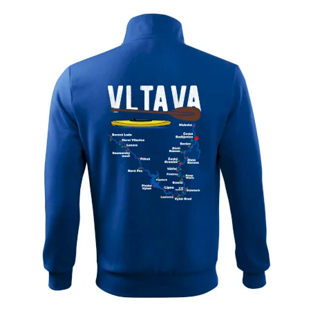 Mapa řeky Vltavy
