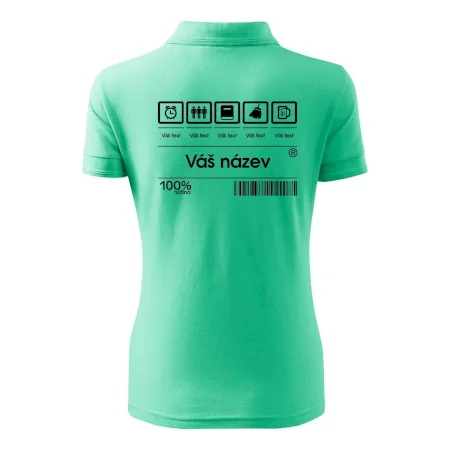Čárový kód - Vlastní text