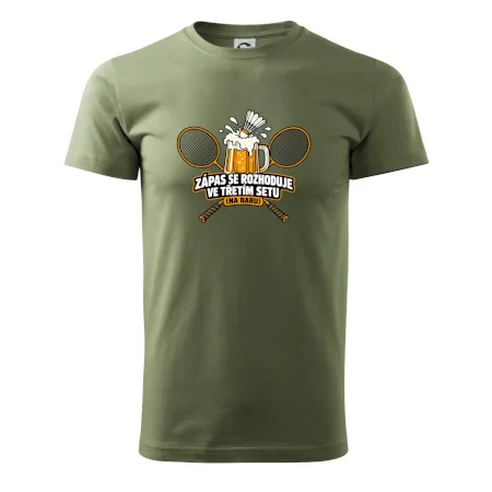 Badminton třetí set na baru