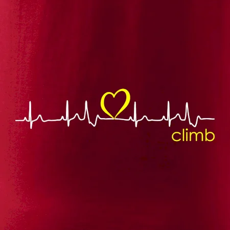 Moje srdce bije pro climb (horolezení)