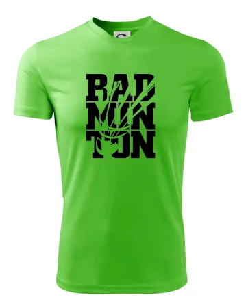 Badminton nápis