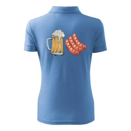 Pivo a klobása