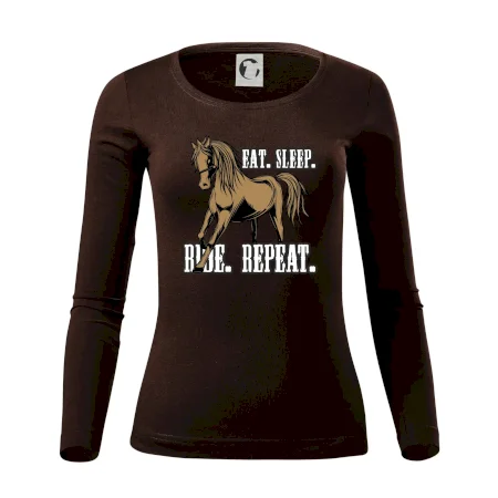 Eat Sleep Ride Repeat Western