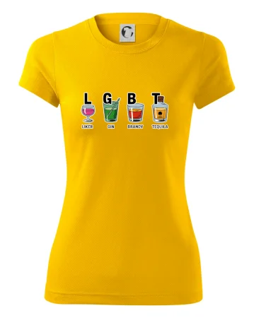 LGBT -  Likér, Gin, Brandy, Tequila