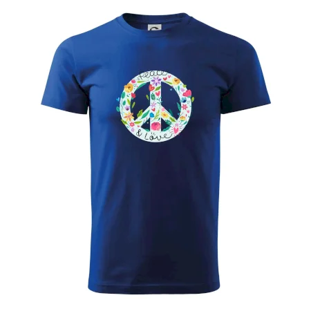 Peace and love symbol