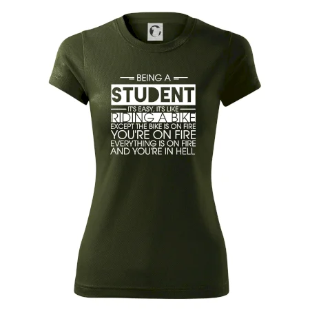 Being a student - bike