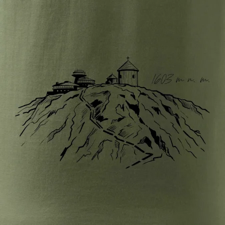 Sněžka -  1603 m n. m.